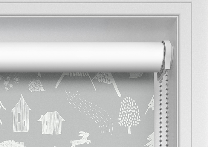Mountain Hilltop, Nimbus Grey - Twist&Fit Roller Blind - Image 11